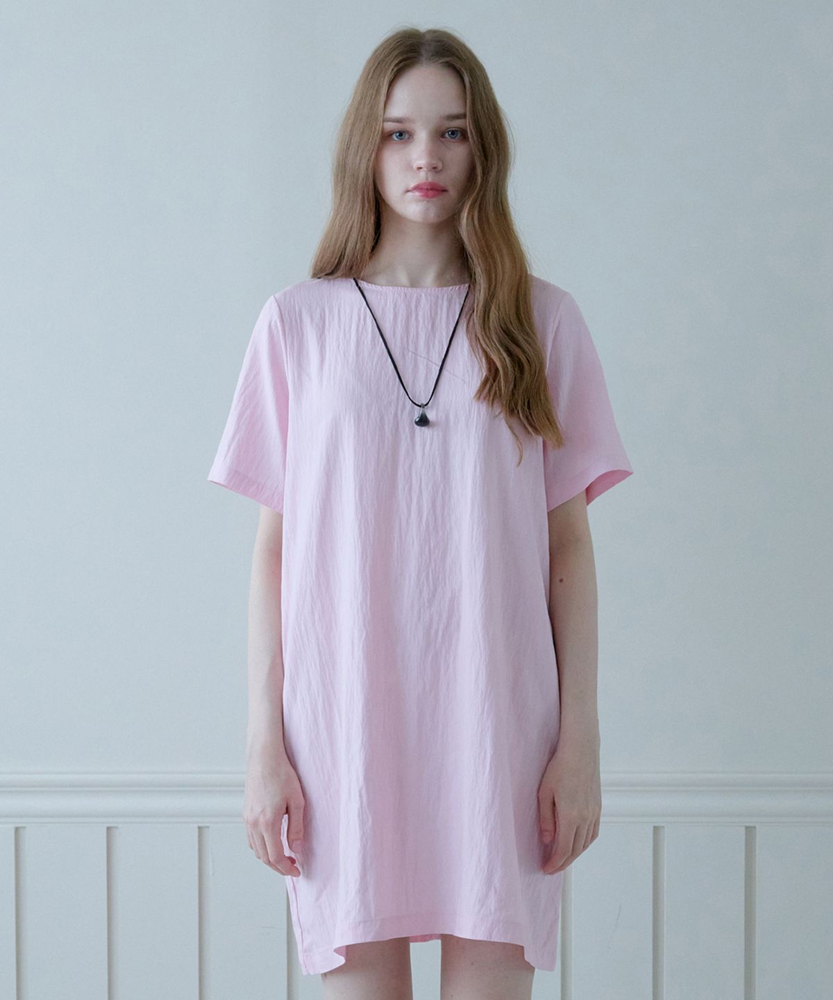 힐리오트(HEALIOTE) RELAX TUNIC DRESS_PINK