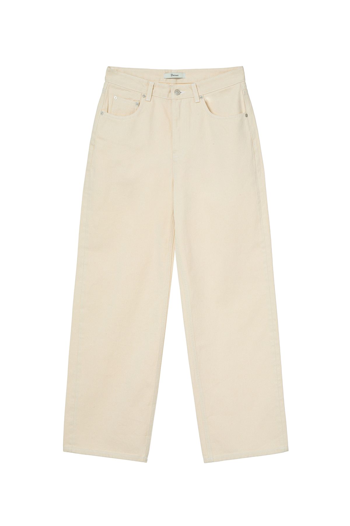 다이닛(DEINET) TWILL COTTON JEANS IN OATMEAL