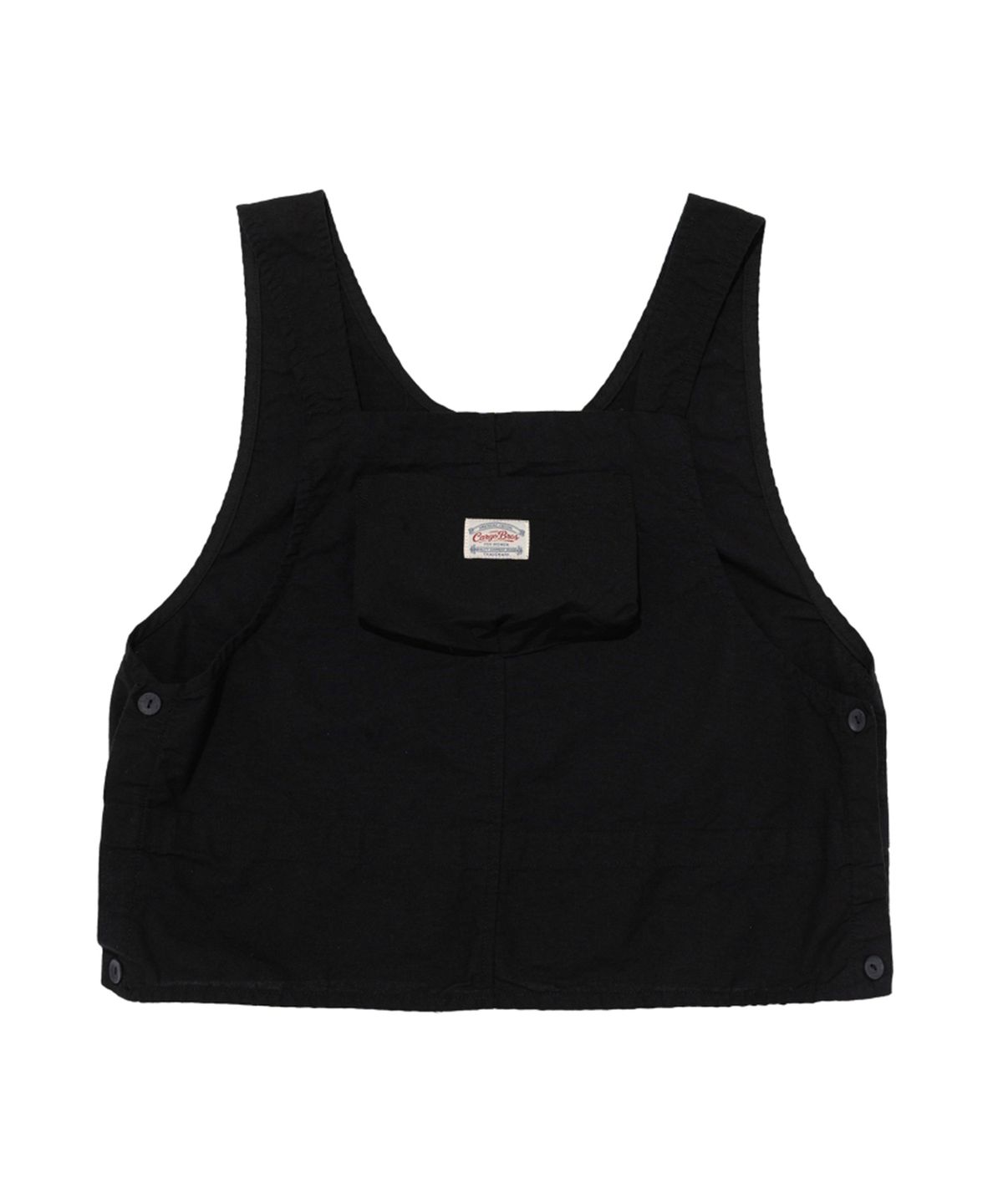 카고브로스 포 우먼(CARGOBROS FOR WOMAN) 아웃 포켓 아메카지 베스트 (블랙)