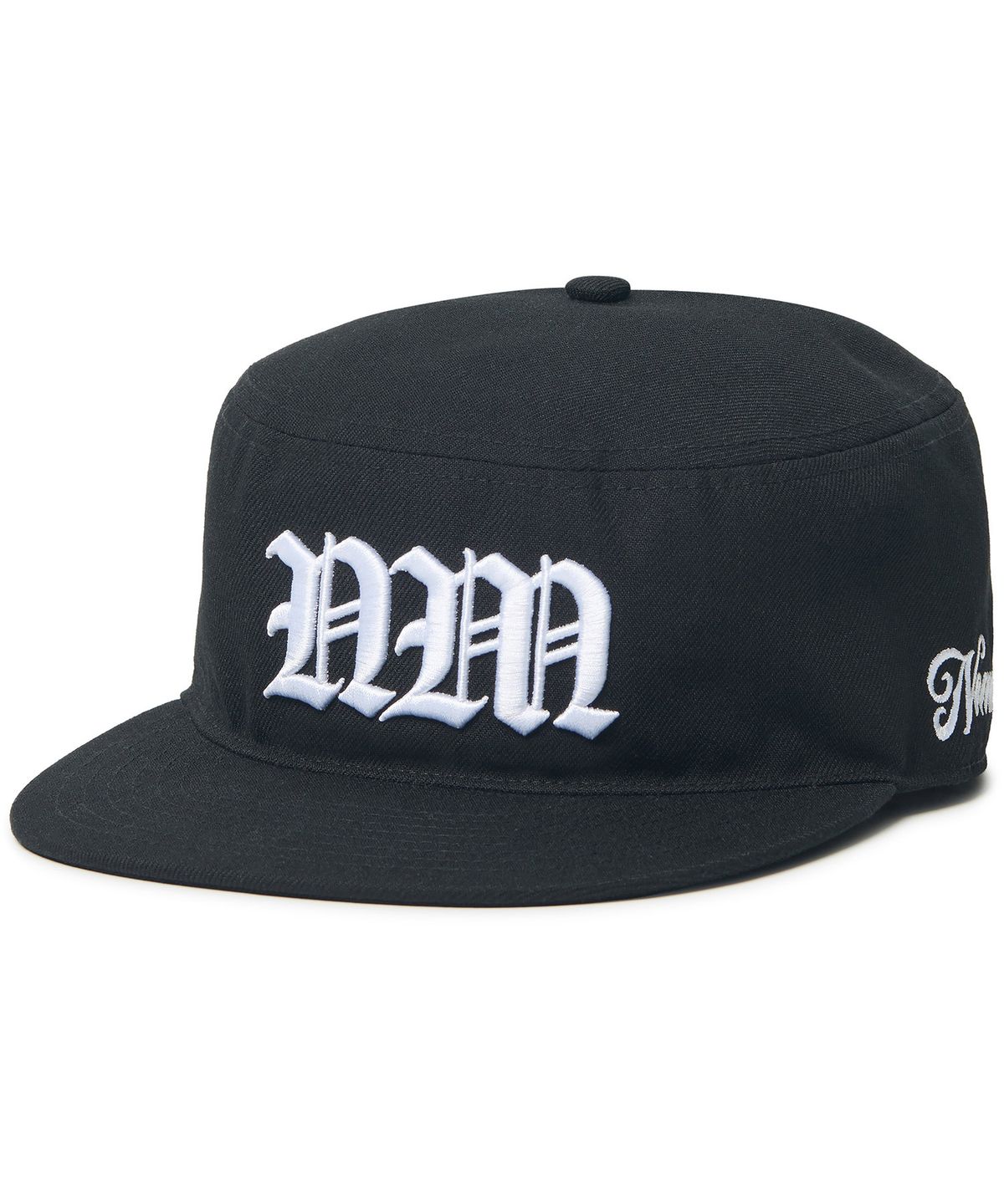 노매뉴얼(NOMANUAL) NM PILLBOX BALL CAP - BLACK