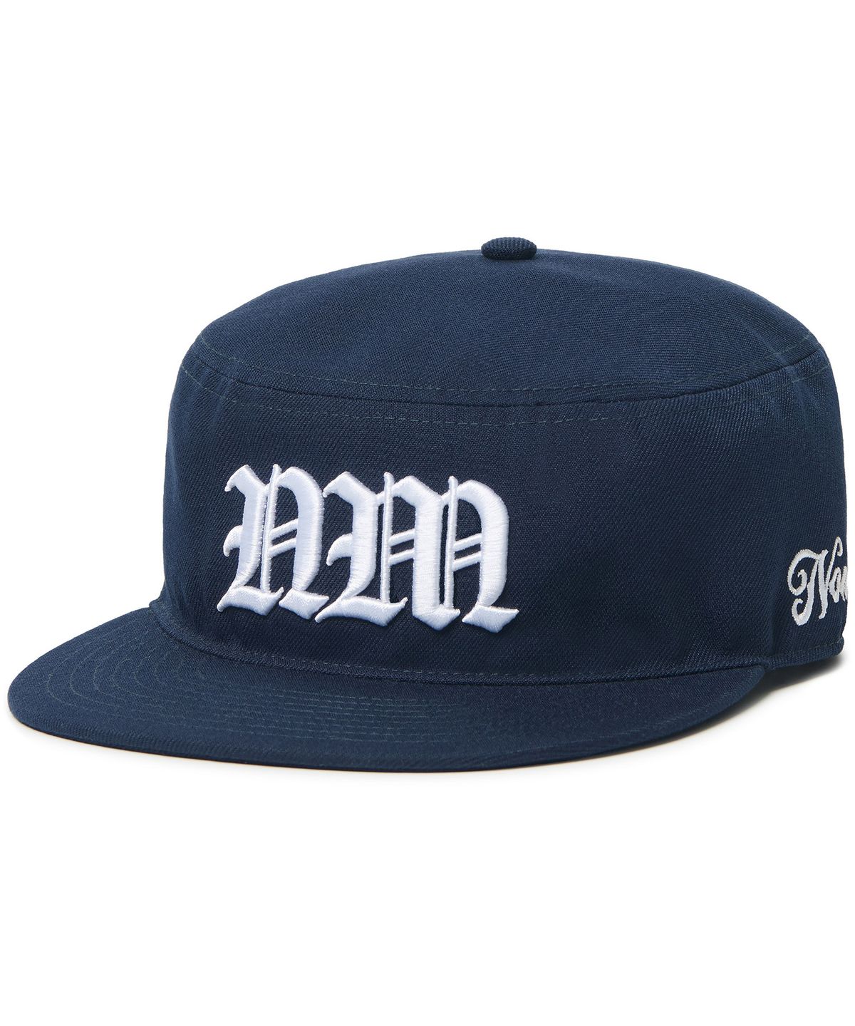 노매뉴얼(NOMANUAL) NM PILLBOX BALL CAP - DARK NAVY