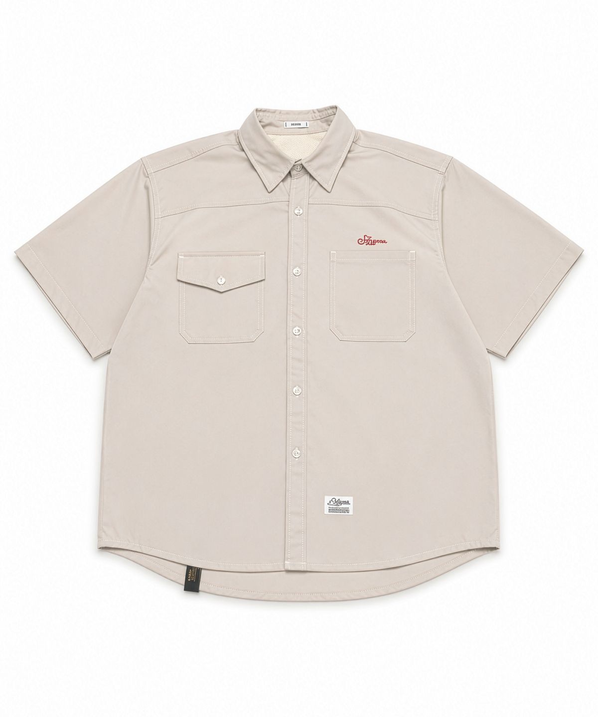 스티그마(STIGMA) COOLMAX SHORT SLEEVES SHIRTS BEIGE