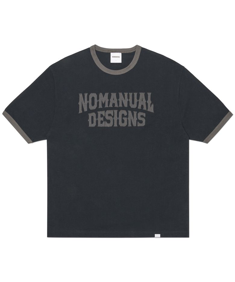 A.L RINGER T-SHIRT - BLACK