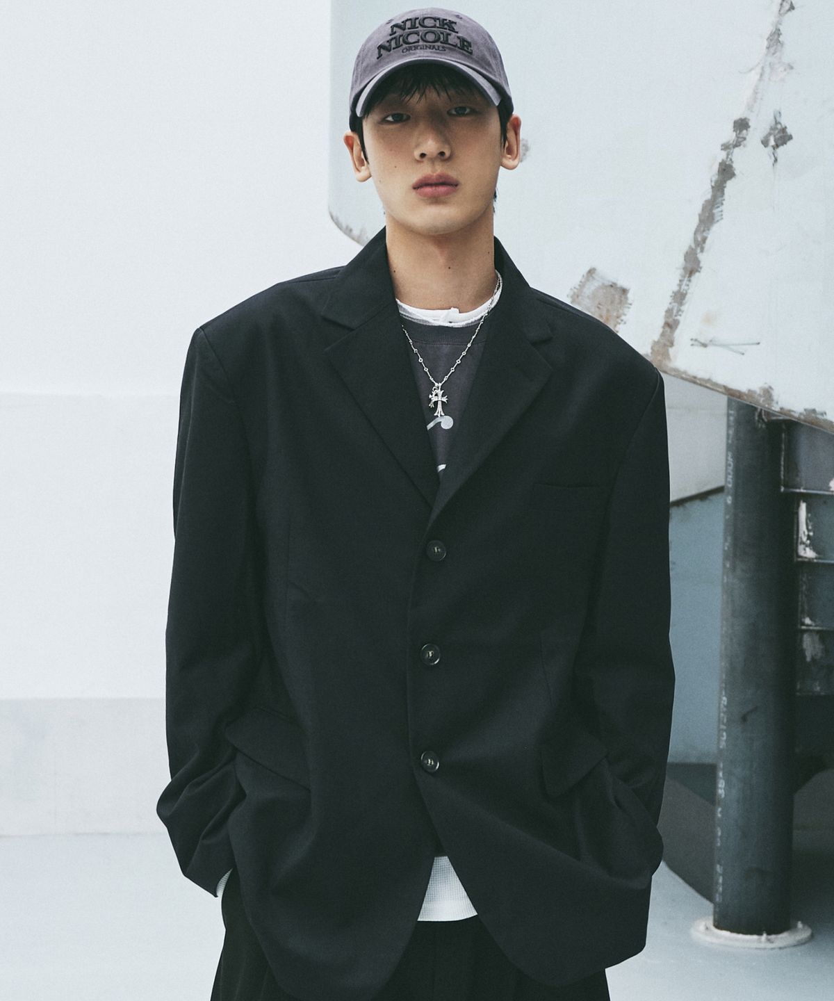 닉앤니콜(NICK&NICOLE) CLASSIC TAILORED JACKET_BLACK