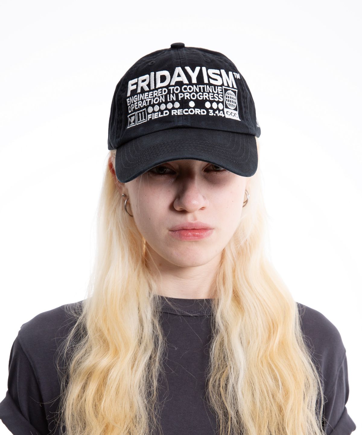 프라이데이핫도그(FRIDAYHOTDOG) System Ball Cap Black