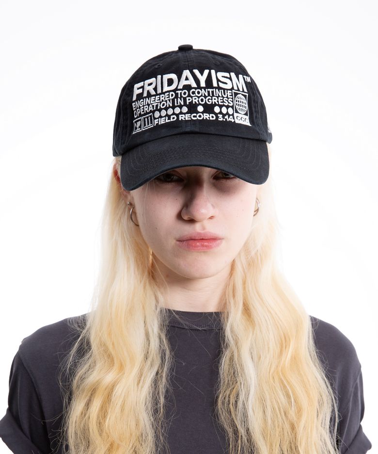 System Ball Cap Black