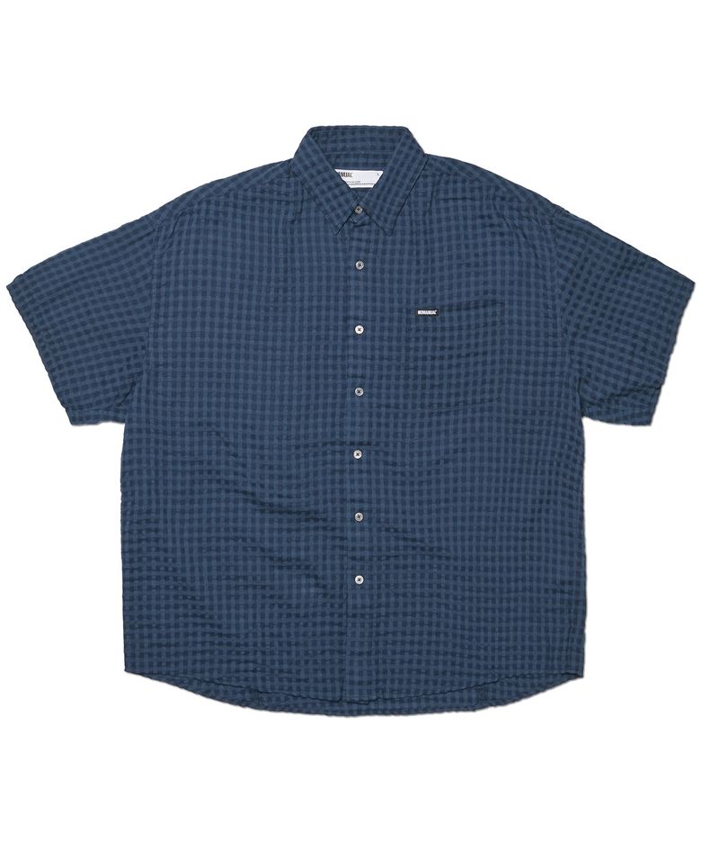 T.C HALF SHIRT - NAVY