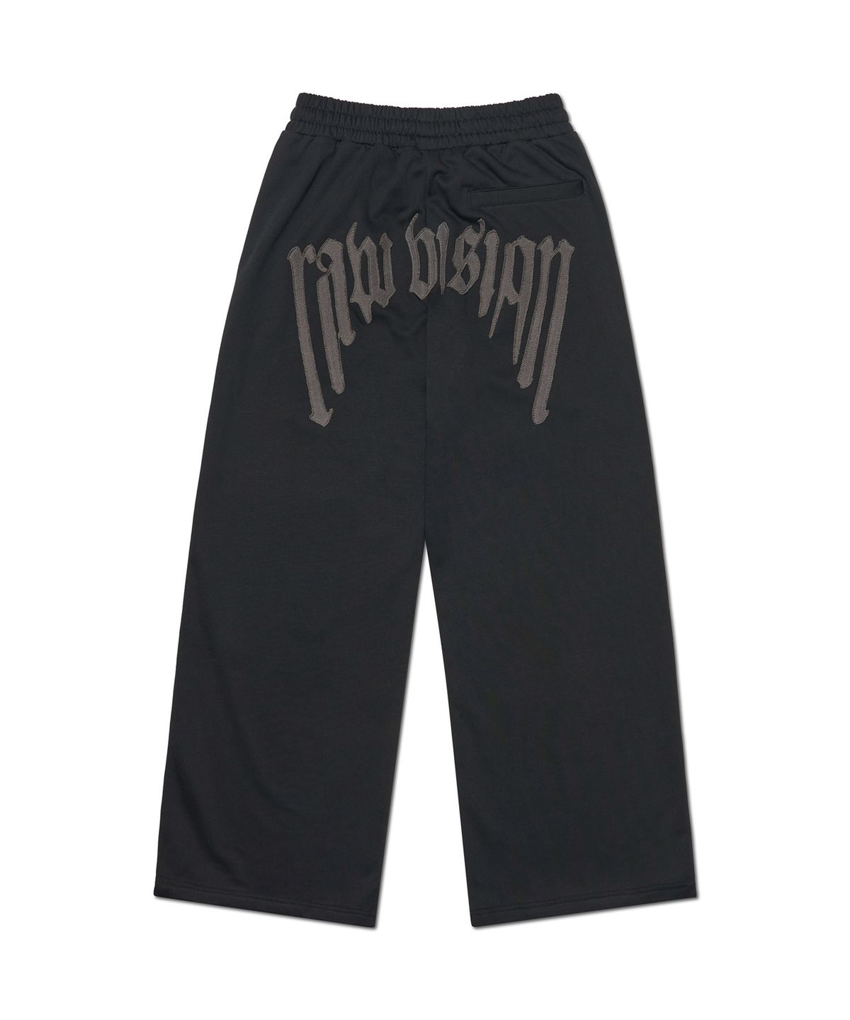 노매뉴얼(NOMANUAL) RAW VISION SWEATPANTS - BLACK