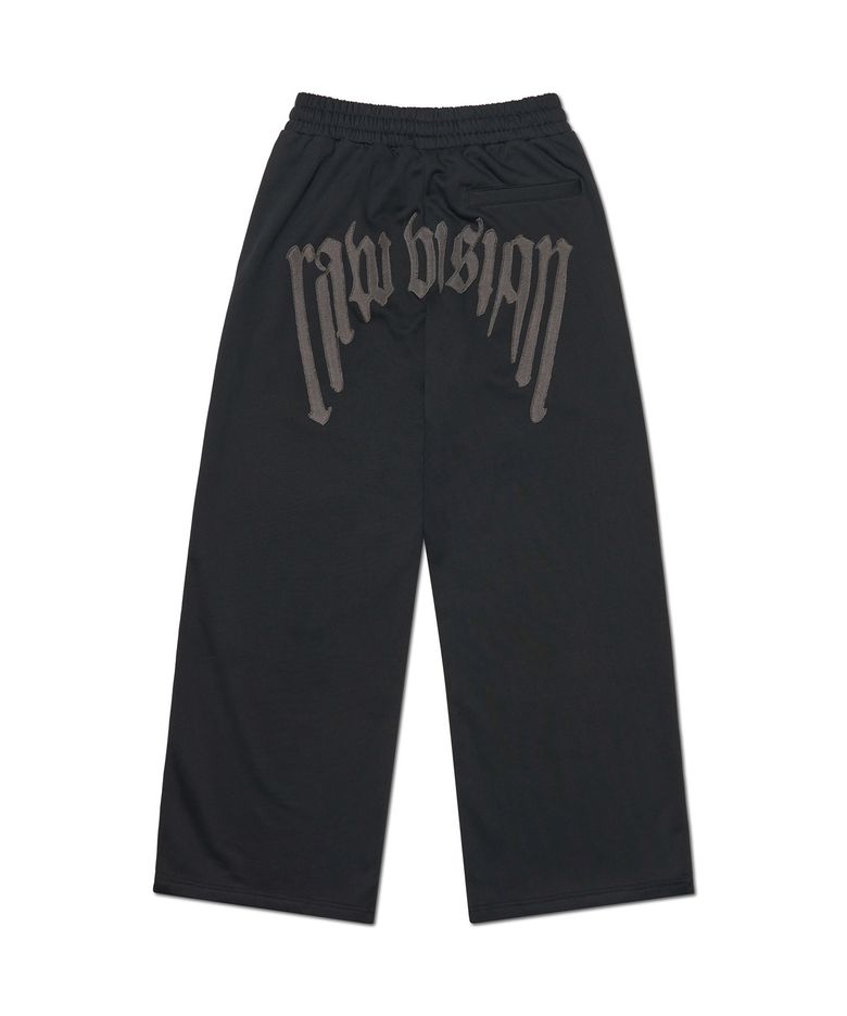 RAW VISION SWEATPANTS - BLACK