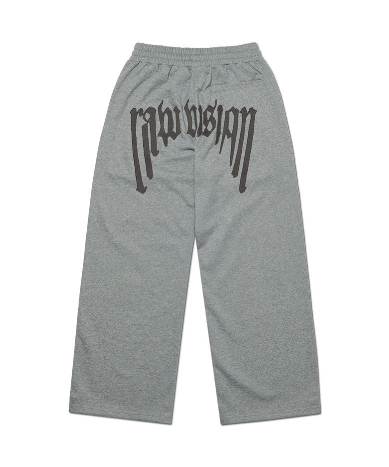 RAW VISION SWEATPANTS - CHARCOAL