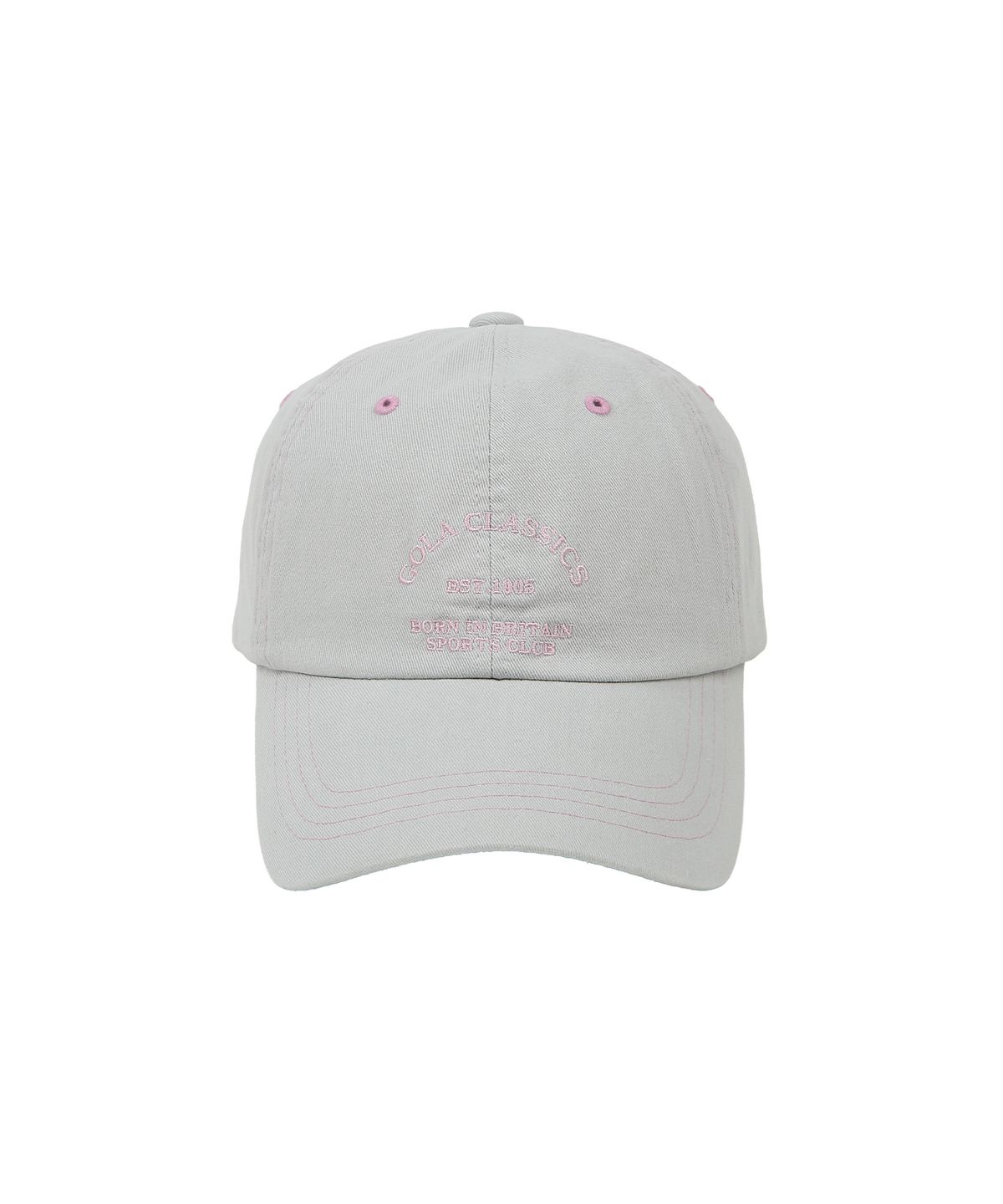 골라(GOLA) [GL]26SS CONTRAST STITCHED CAP [GRAY]