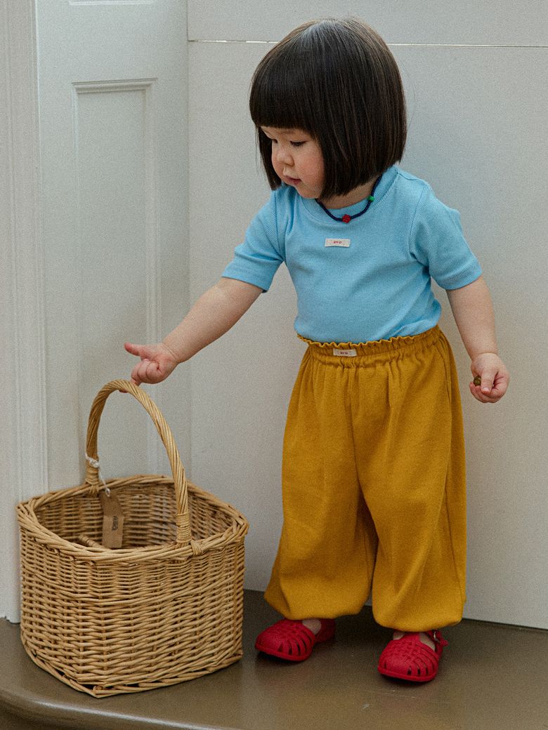 PLAY EASY PANTS_MUSTARD