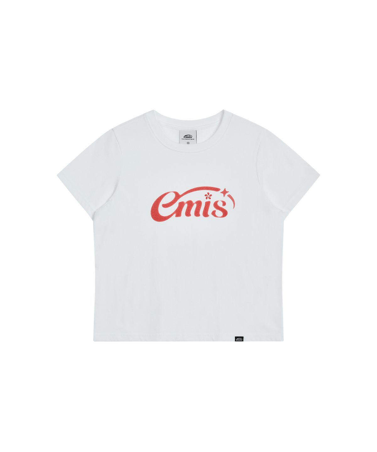 이미스(EMIS) (W) HALO LOGO T-SHIRT-WHITE