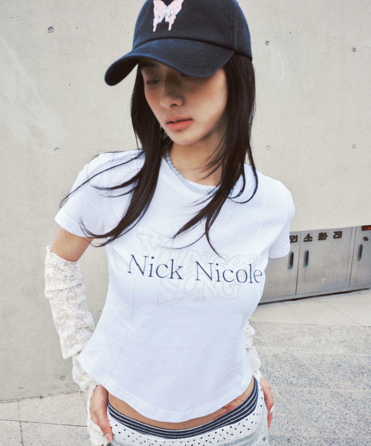 MUSINSA公式 | NICK&NICOLE [NICK&NICOLE × YOUNGER SONG]Double Logo 