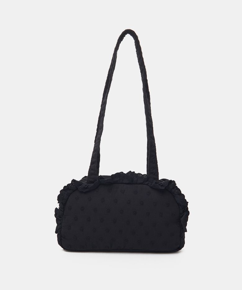 Pois detoile Shoulder Bag / 뽀아 데뚜알 숄더백 [Black]