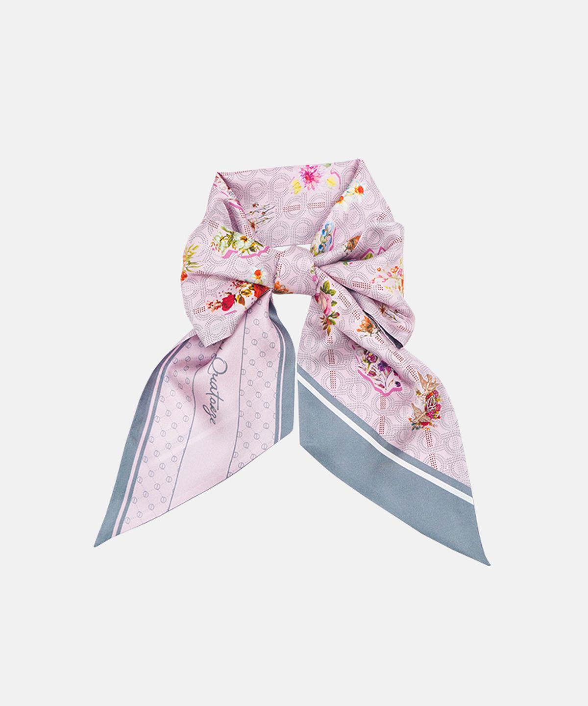 루이까또즈스카프(LOUIS QUATORZE SCARF) 루이플레쥬 빅방도 실크 스카프