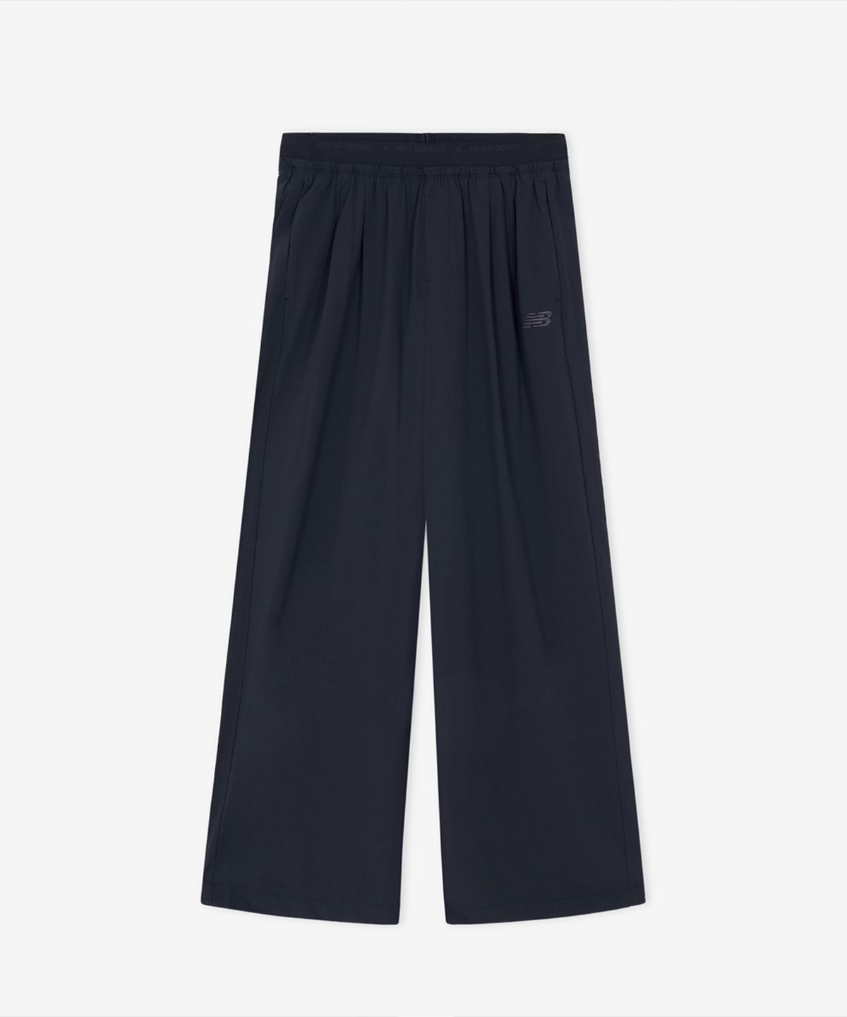 뉴발란스(NEW BALANCE) NBNTG3W712 / WOMEN FROZEN 에어 스트레치 오버 와이드팬츠 (NAVY)