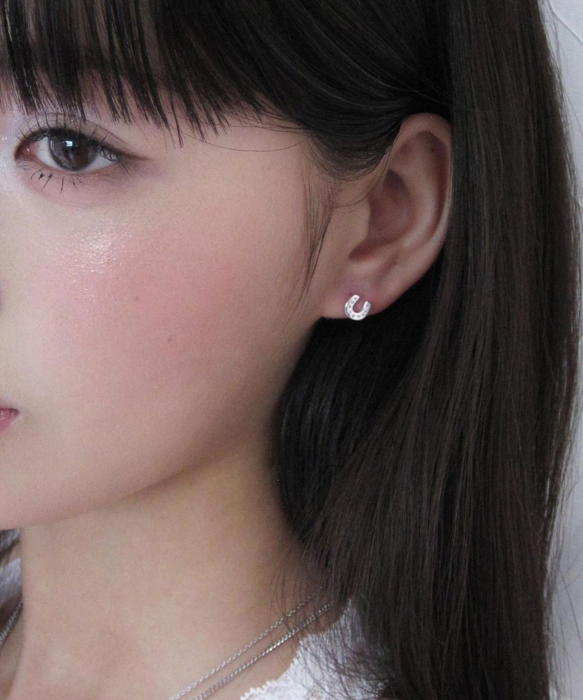 잇더즌매터(IT DOESN'T MATTER) [925silver] Horseshoe piercing