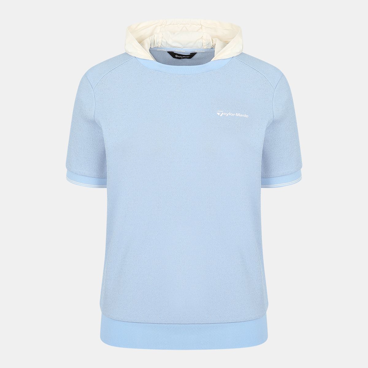 테일러메이드 어패럴(TAYLORMADE APPAREL) 26SS 여성 우븐 후드 반팔 티셔츠 T8031T66147-940