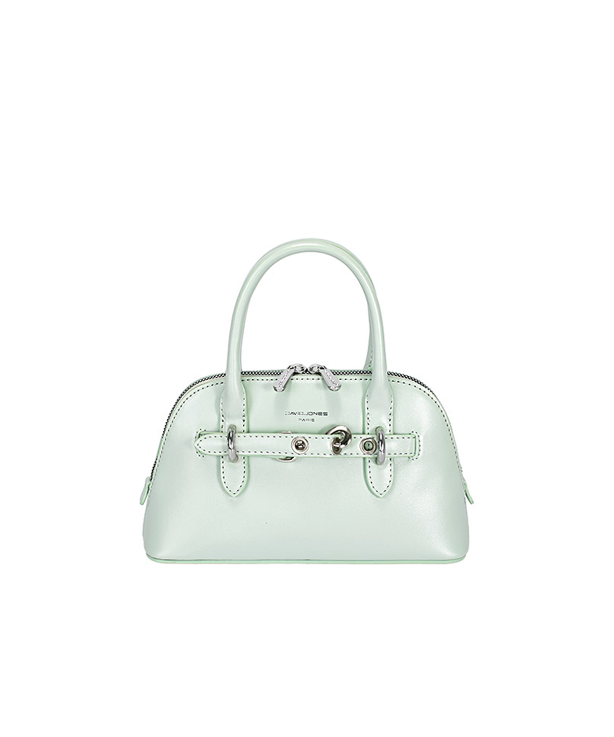 데이비드 존스(DAVID JONES) 르마레 3-way 탑핸들 미니 벨티드 토트 가죽 백_Fair green (CM8265)
