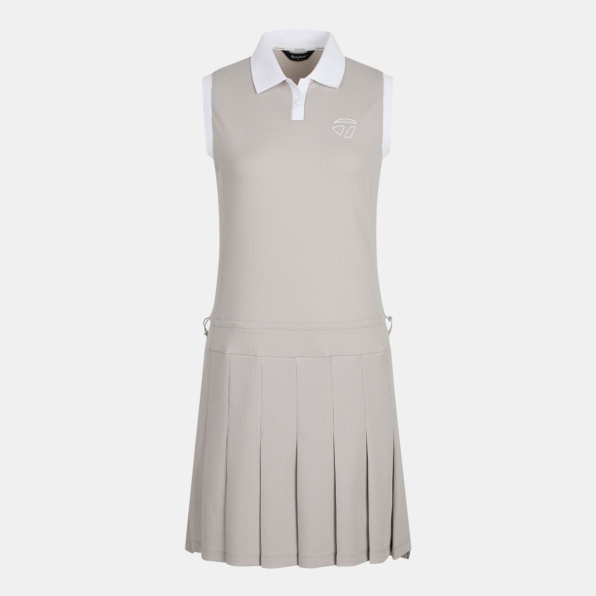 테일러메이드 어패럴(TAYLORMADE APPAREL) 26SS 여성 조직감 카라 민소매 원피스 TT6-62HG48-509
