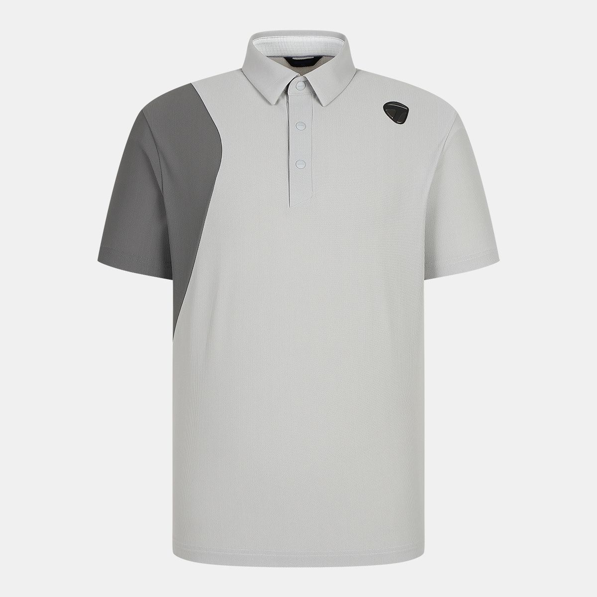 테일러메이드 어패럴(TAYLORMADE APPAREL) 26SS 남성 배색 카라 반팔 티셔츠 T8031T62241-196