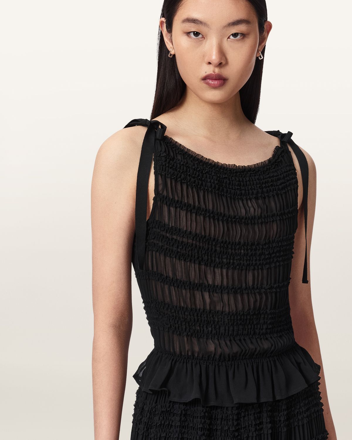 올세인츠(ALLSAINTS) 로터스 탑 W096PE-5