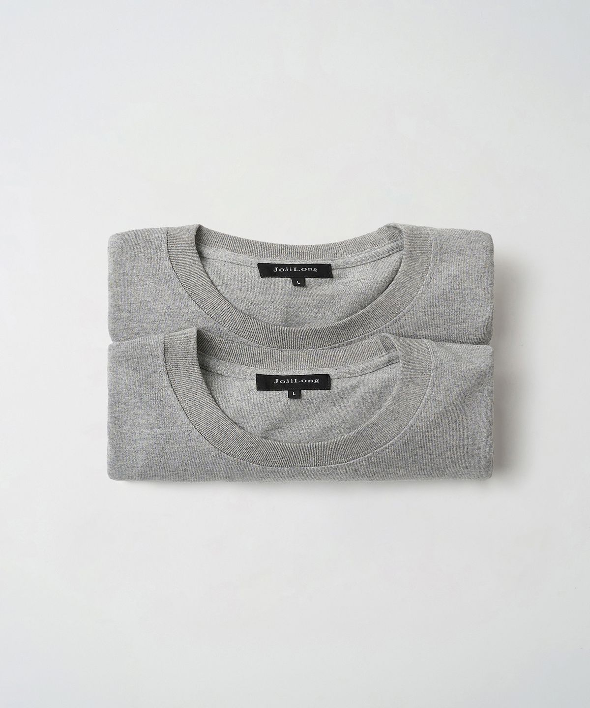 조질롱(JOJILONG) [2PACK] JN108 Tubular Core T-Shirt - HEATHER
