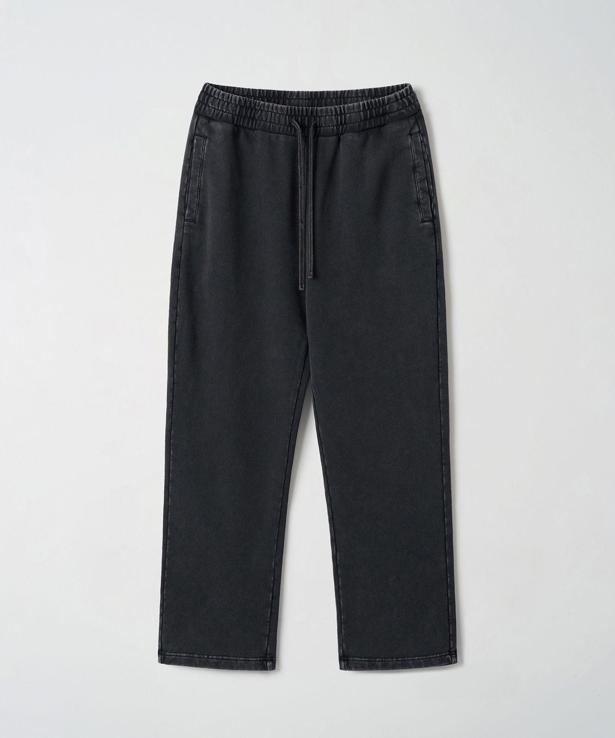 조질롱(JOJILONG) JN093 Aged Sweat Pants - FADED BLACK
