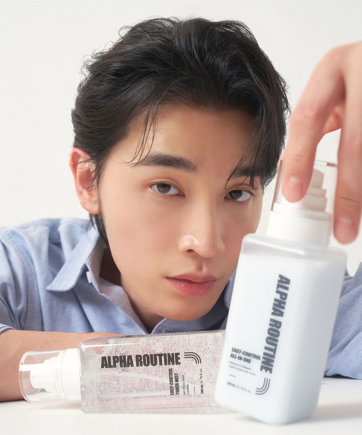 알파루틴(ALPHAROUTINE) 이지컨트롤 Basic 듀오 세트 (토너미스트+올인원) +쇼핑백
