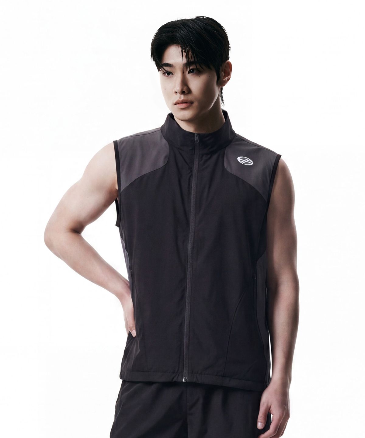 현피트(HYUNFIT) UNITY SHELL VEST-[BLACK]