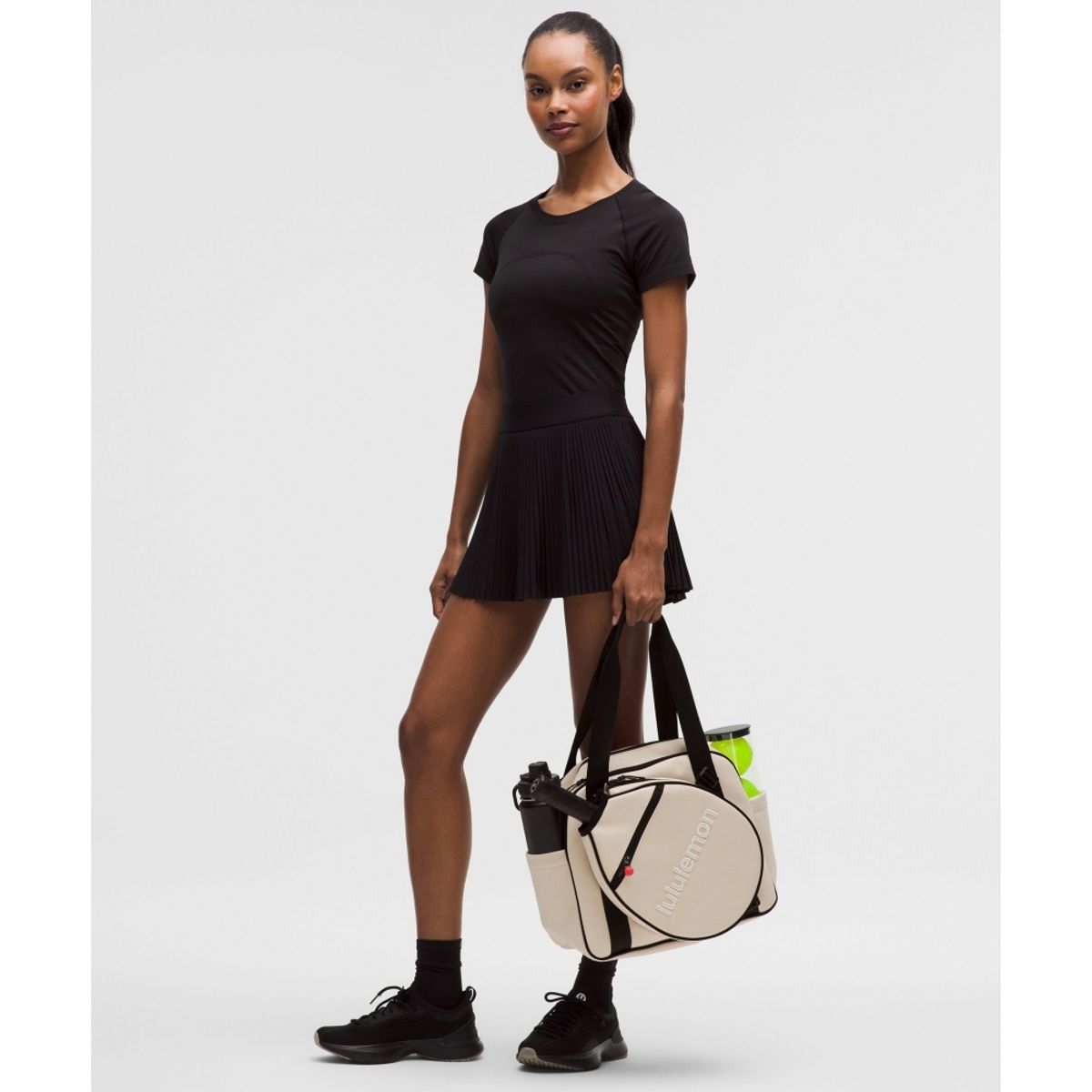 룰루레몬(LULULEMON) 스몰 라켓 앤 패들 백 16.5L  NAT BLK