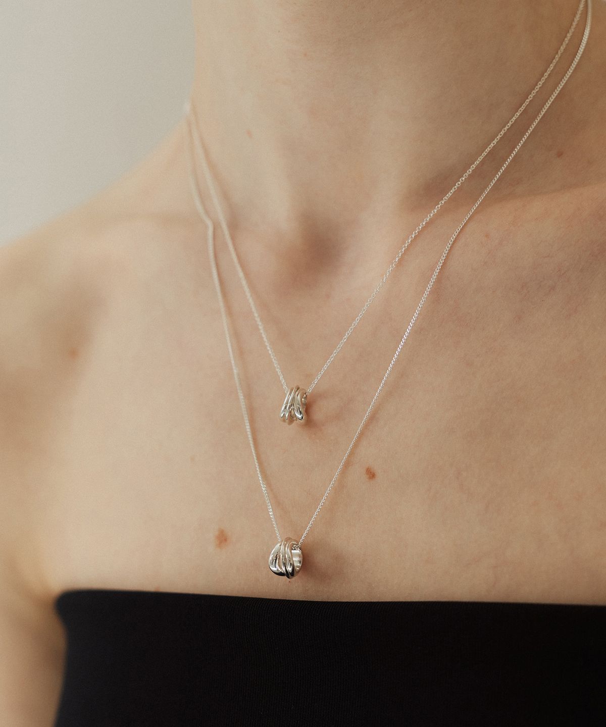 티에르노(TIERNO) N.028/LAYERED NECKLACE