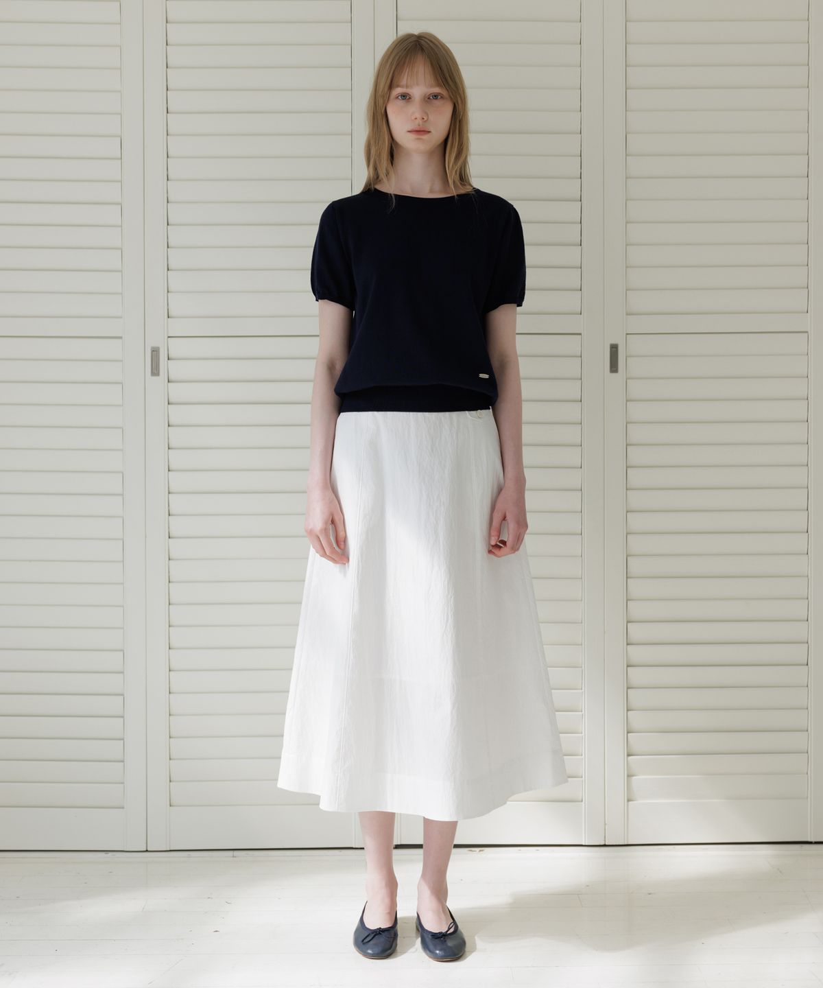 르메메(LEMEME) Marie Flare Skirt_2colors