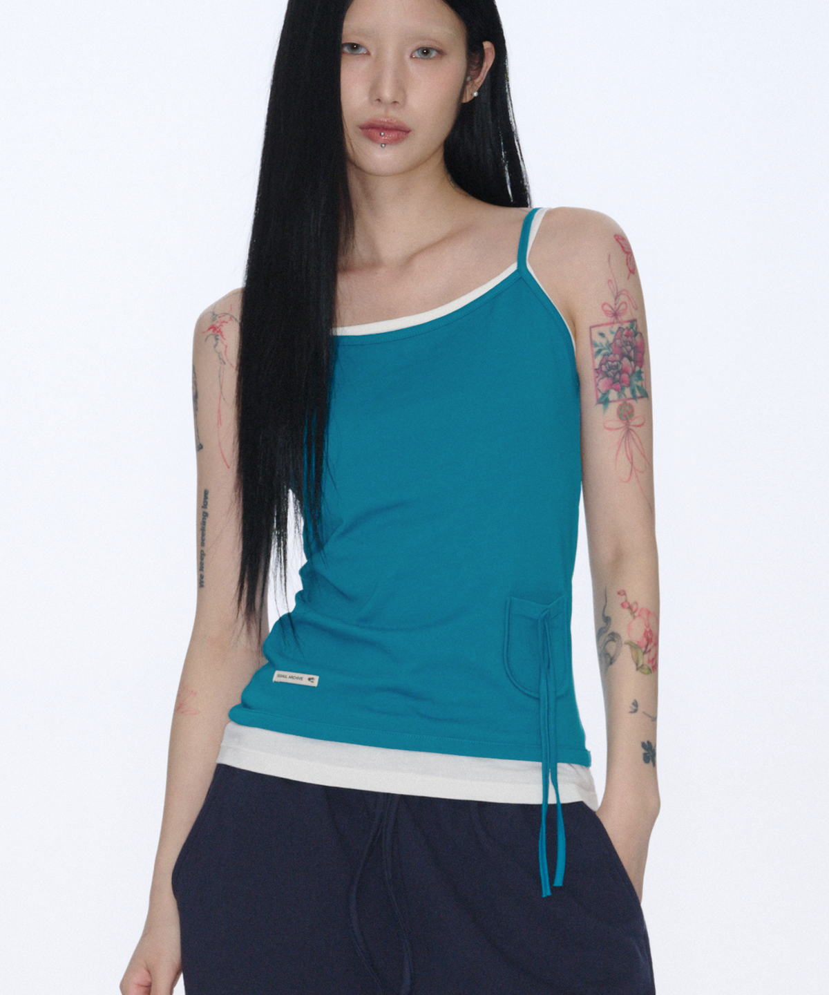 소흘(SOHUL) Layered Sleeveless (아쿠아)