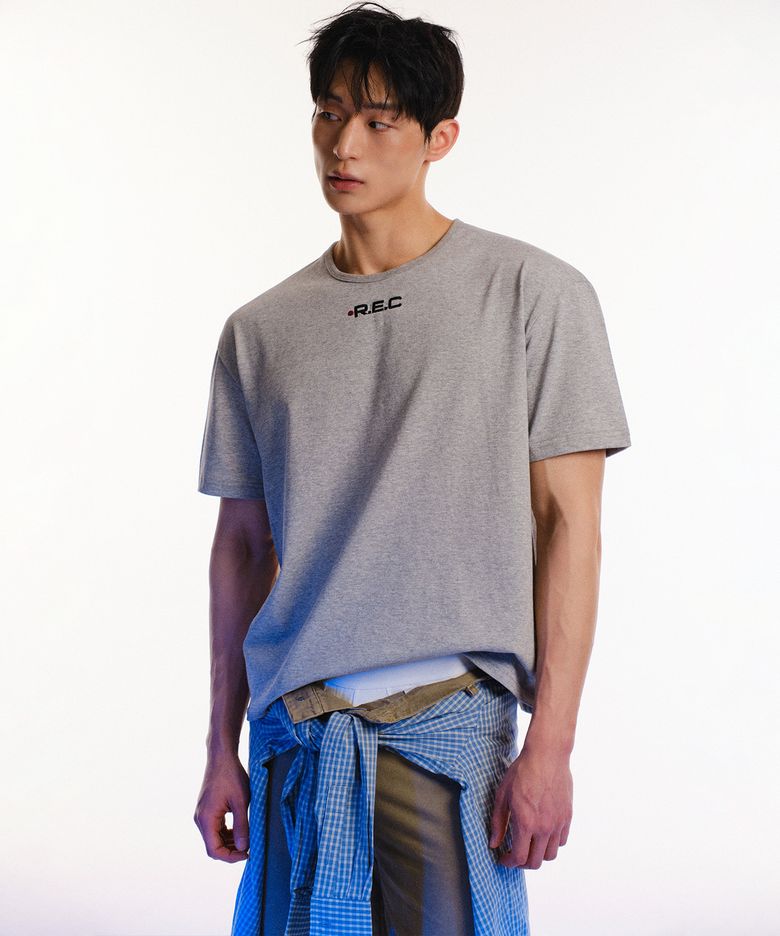 REC ON AIR HALF SLEEVE [GREY]