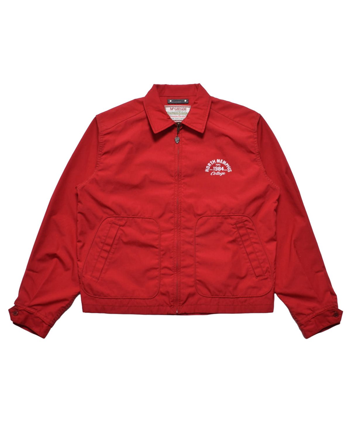 마인데님(MINEDENIM) McGREGOR × MINEDENIM Drizzler JKT - RED