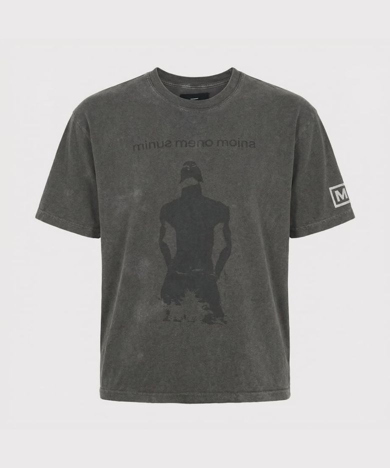 Bootleg Tee(A MANS SHADOW)10YEARS - BLACK