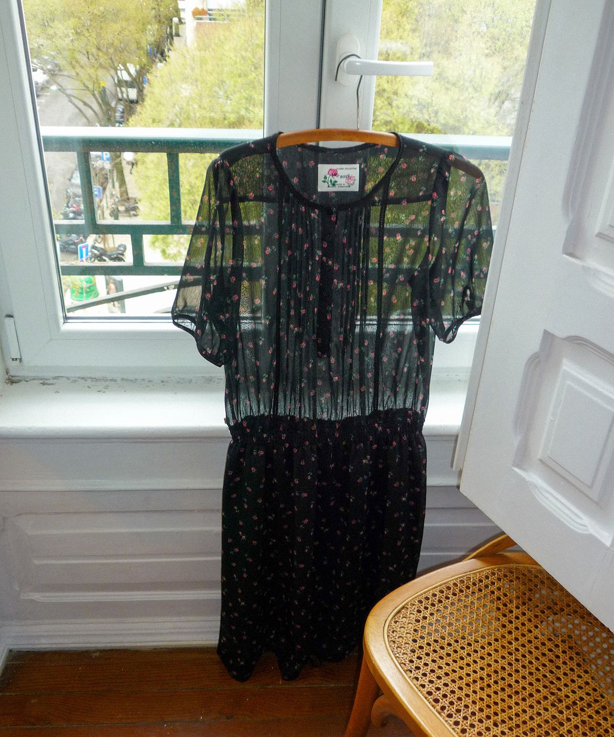 하케쉬(HACKESCH) Ann Dress_Black Flower