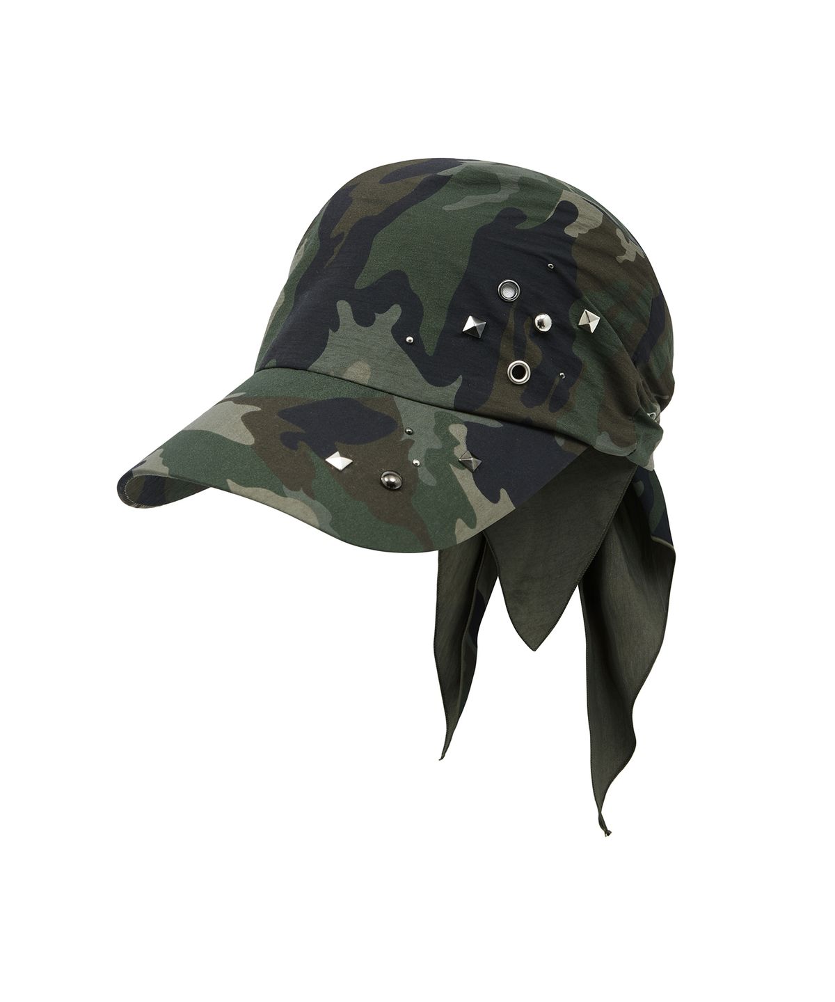 미드나잇 무브(MIDNIGHT MOVE) camo bandana cap (khaki)