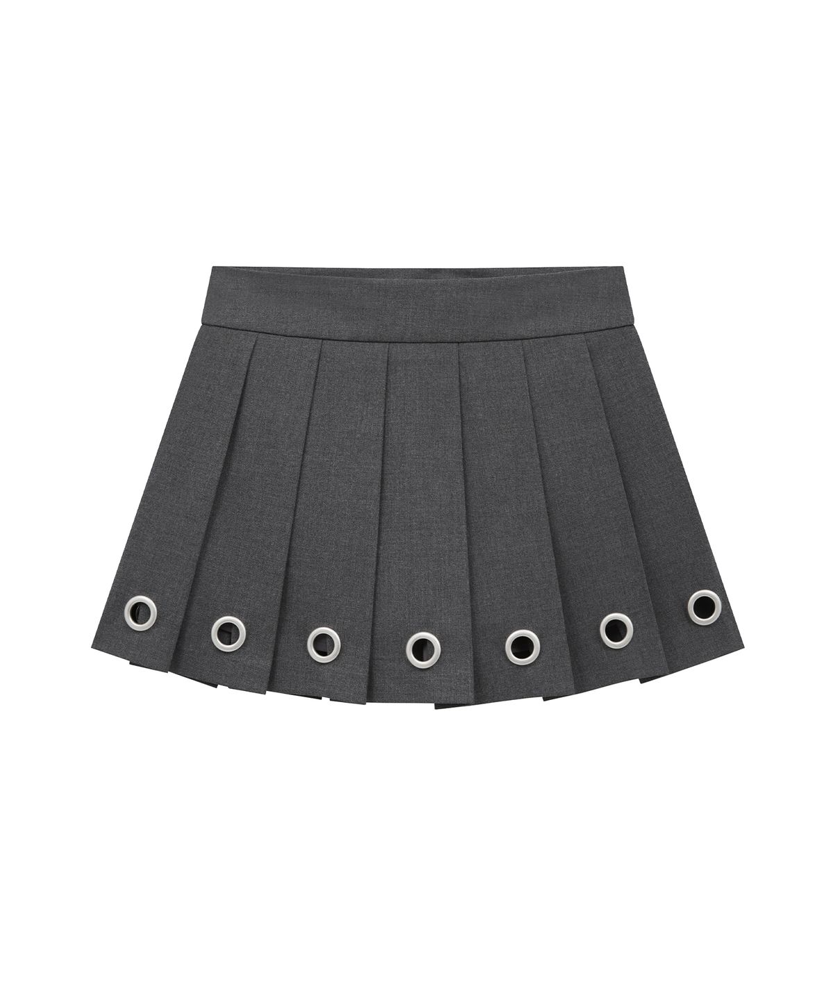 미드나잇 무브(MIDNIGHT MOVE) eyelet skirt (grey)