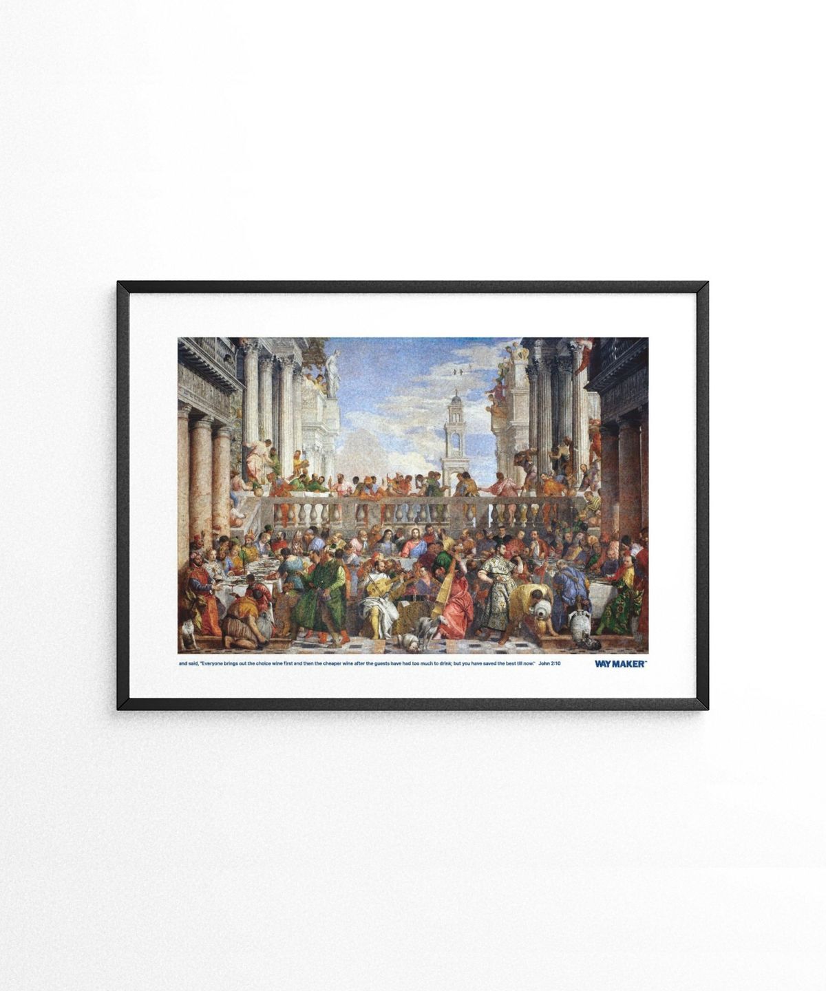 웨이메이커(WAYMAKER) WAYMAKER  [JESUS’ FIRST MIRACLE] The Wedding at Cana POSTER