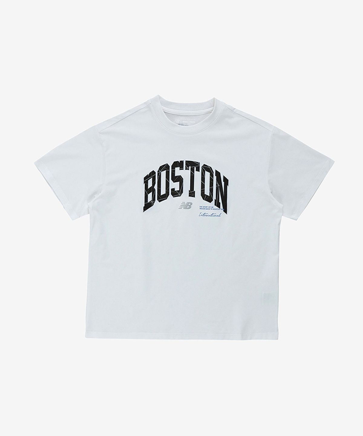 뉴발란스 키즈(NEWBALANCEKIDS) GRID PACK_그리드 체크 반팔 티셔츠 아동 반팔티 NK9EG2773U10