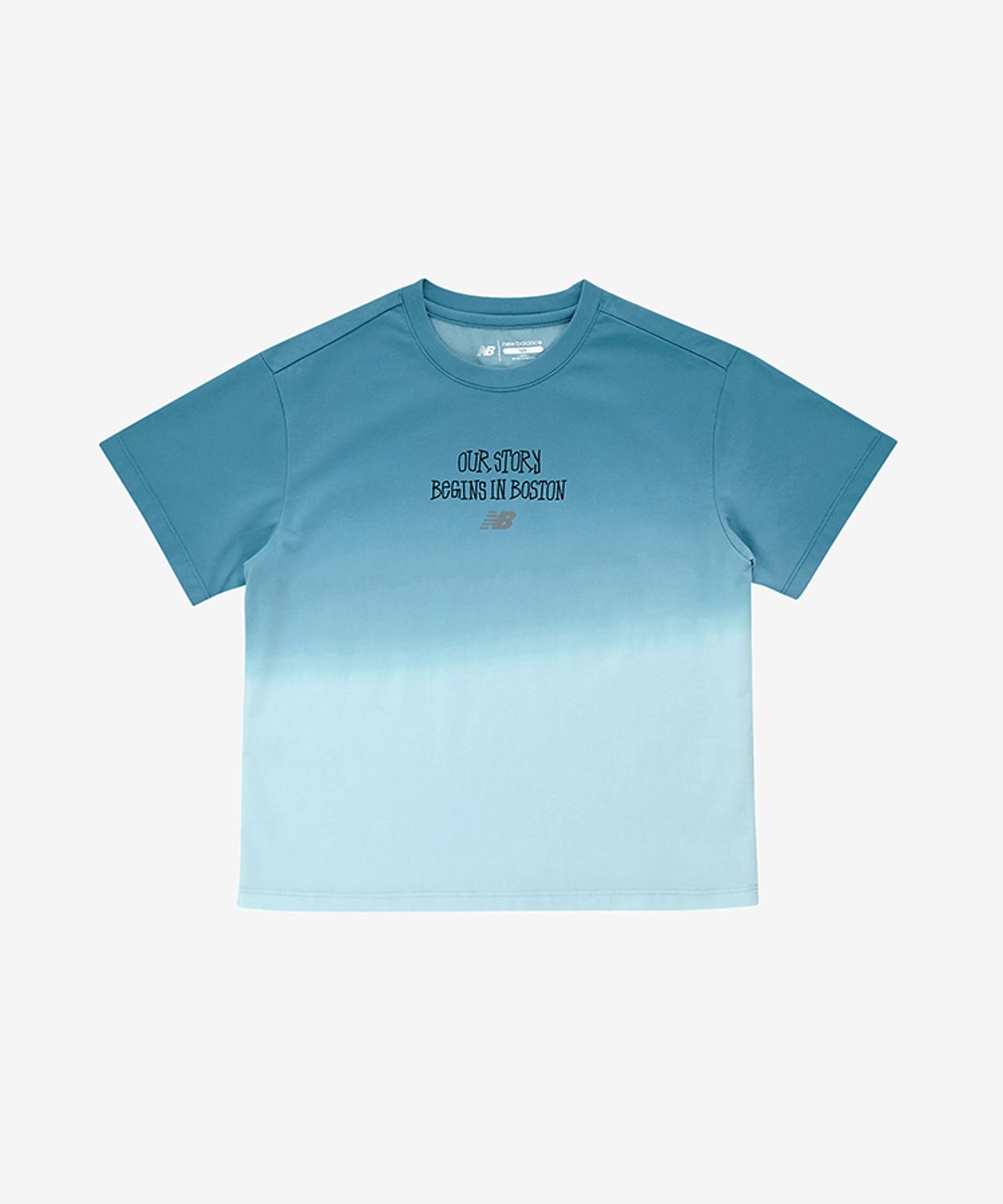 뉴발란스 키즈(NEWBALANCEKIDS) GRID PACK_그라데이션 다잉 반팔 티셔츠 아동 반팔티 NK9EG2775U51