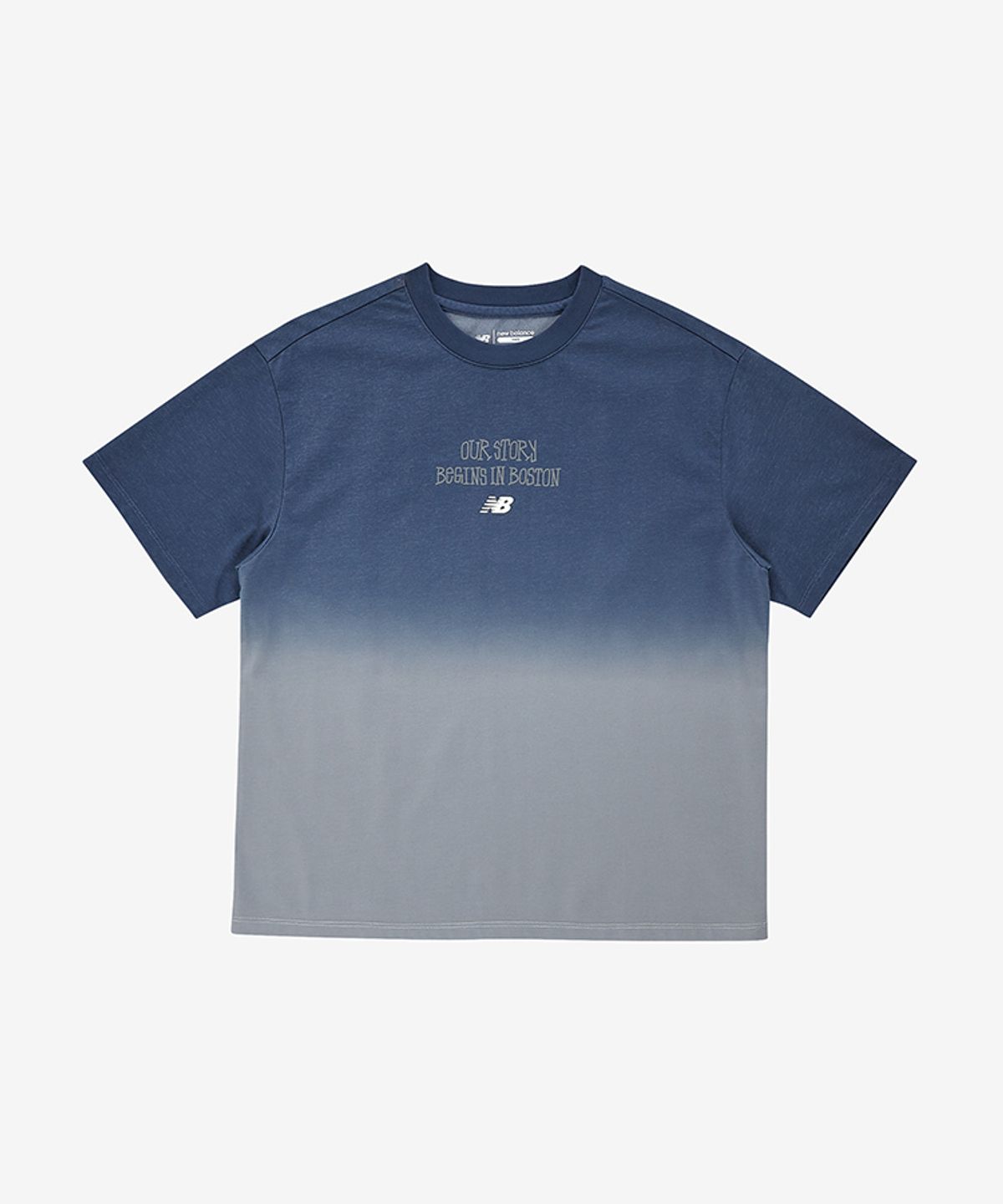 뉴발란스 키즈(NEWBALANCEKIDS) GRID PACK_그라데이션 다잉 반팔 티셔츠 아동 반팔티 NK9EG2775U60