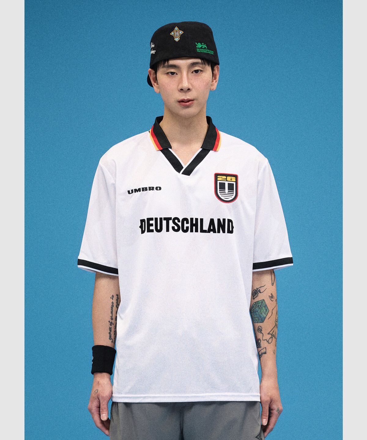 엄브로(UMBRO) Tournament 독일 저지 화이트 UR211CRJ65