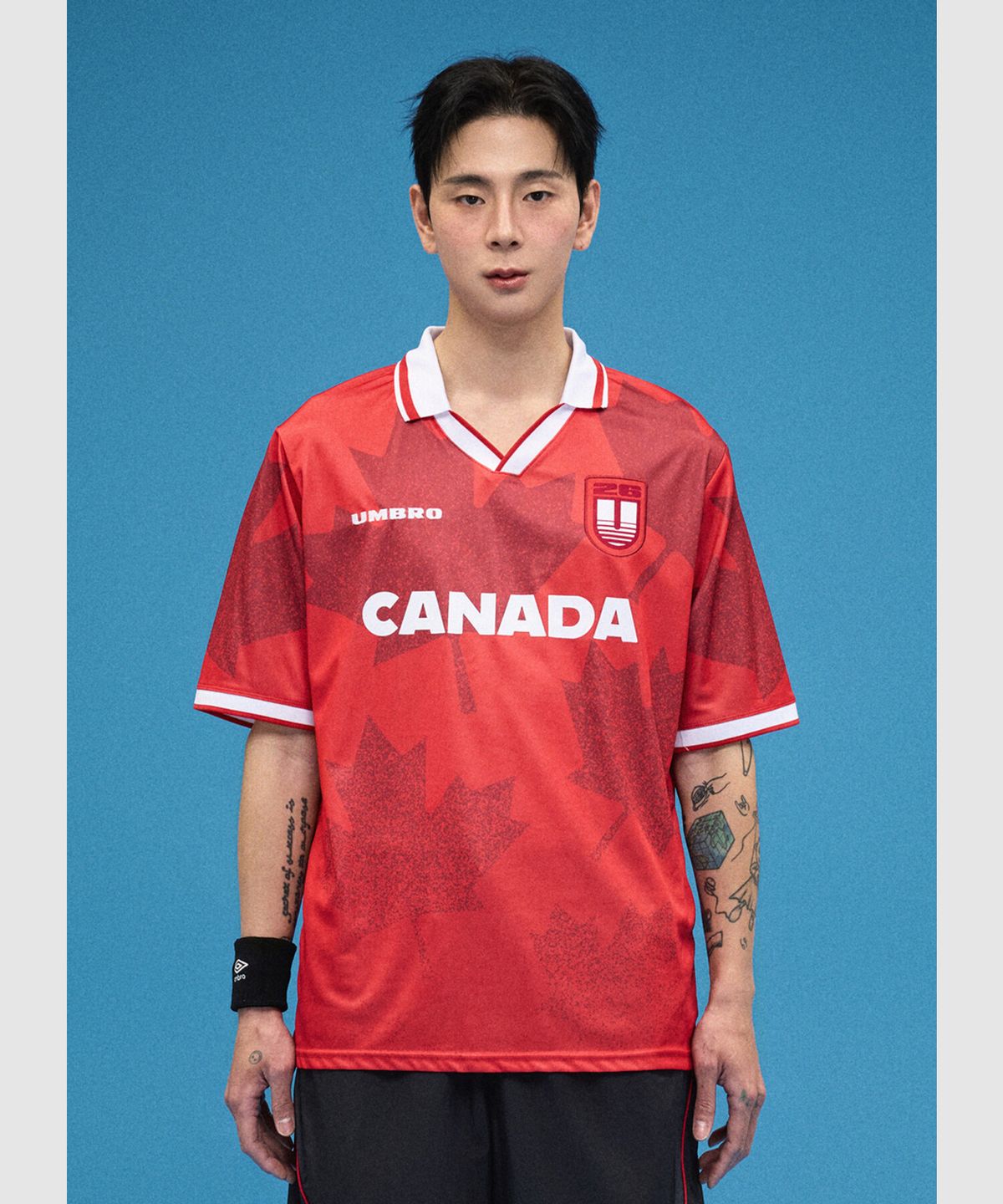 엄브로(UMBRO) Tournament 캐나다 저지 레드 UR211CRJ67