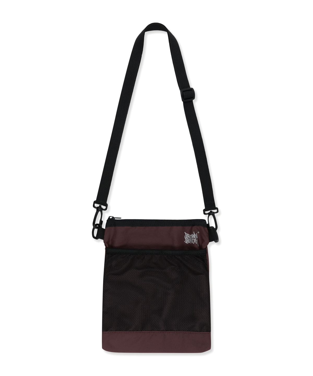 브라운브레스(BROWNBREATH) TAG SACOSHE BAG - BURGANDY