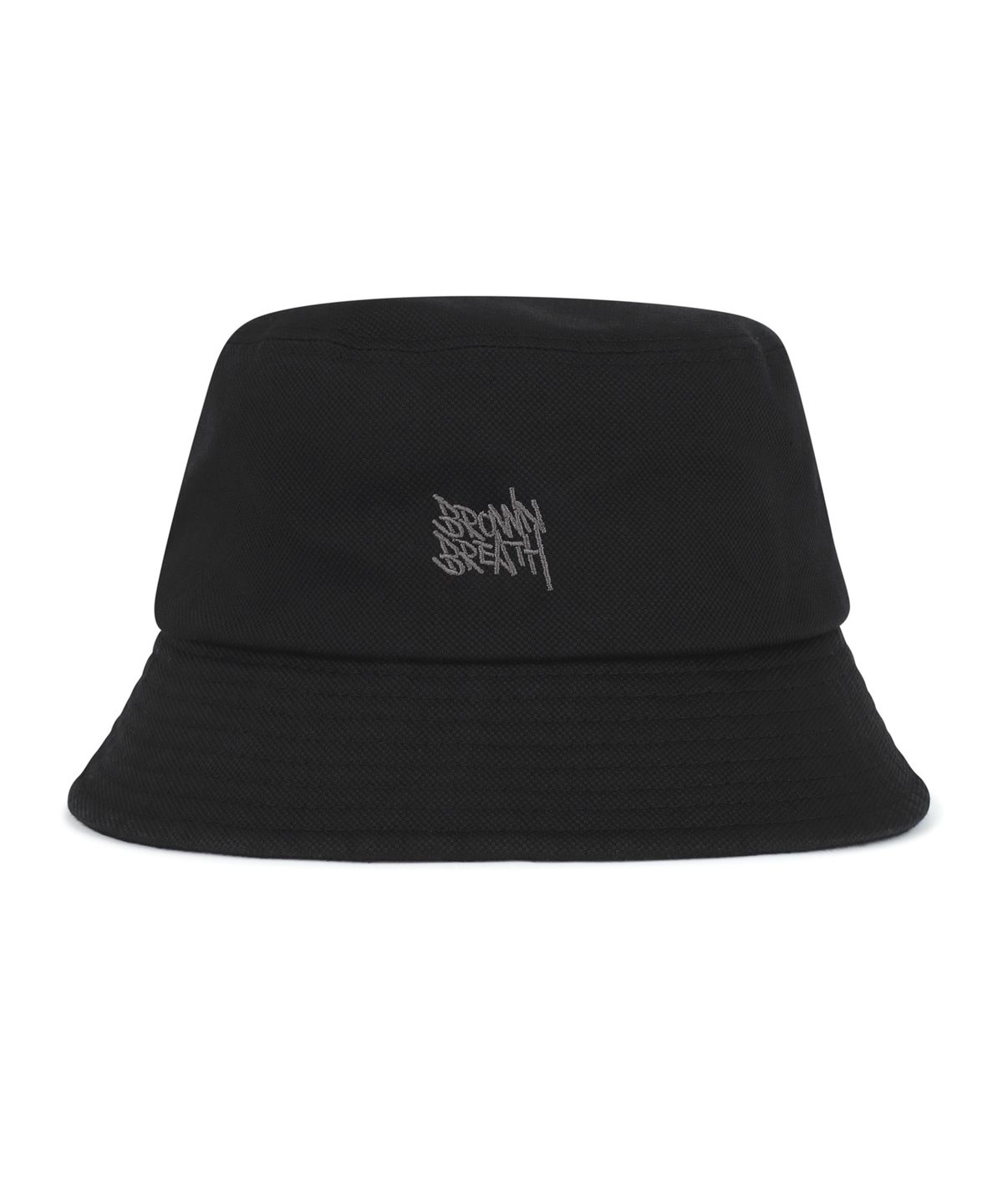 브라운브레스(BROWNBREATH) TAG BUCKET HAT - BLACK