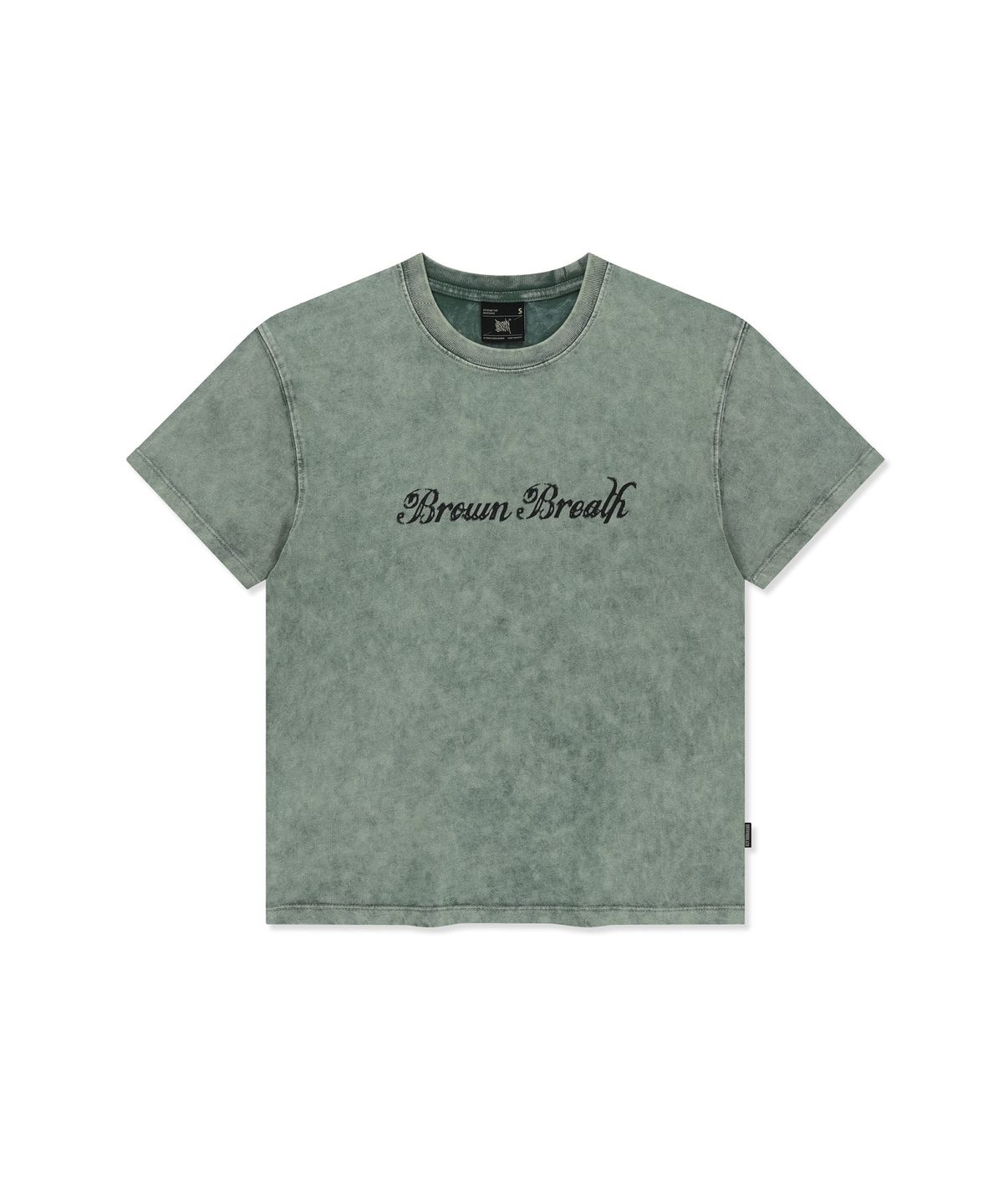브라운브레스(BROWNBREATH) W WASHED BB REGULAR TEE - MINT